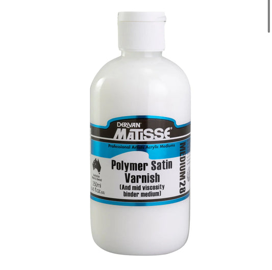 Matisse Polyurethane Satin Varnish 250ml