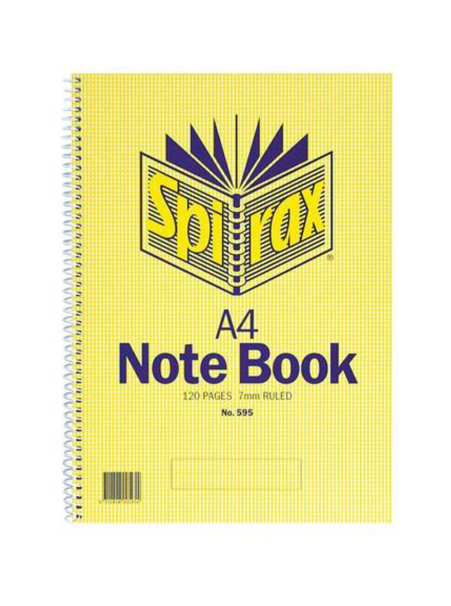 Spirax notebook