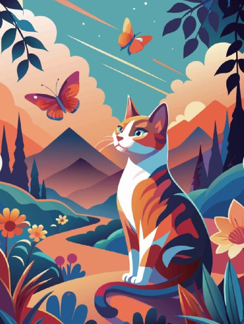 Paint By Numbers Stretched Canvas