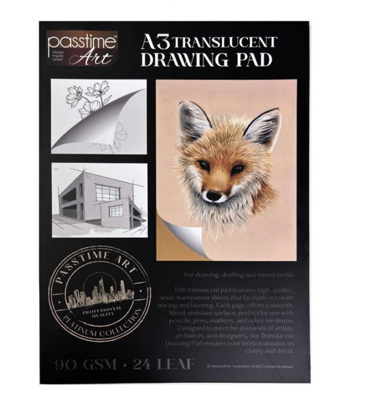 Transparent Drawing Pad 24 Sheet/90GSM