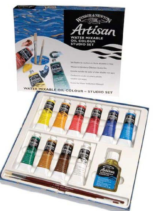 Winsor & Newton Artisan Water Mixable Oil Colour Studio Set 37ml