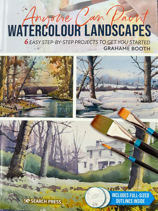 Anyone can paint,Watercolour Landscapes