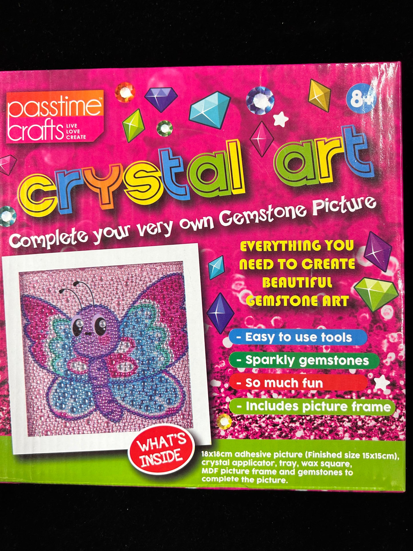 Crystal Art Picture kit with frame