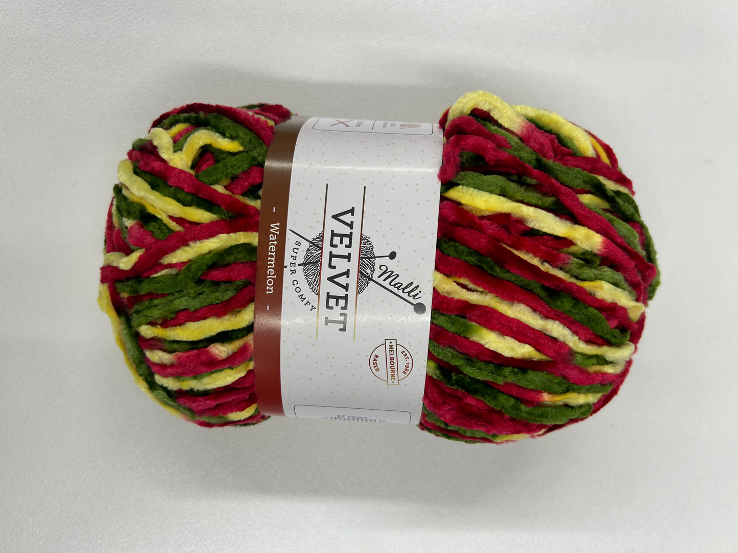 Velvet Multicolour Yarn Wool