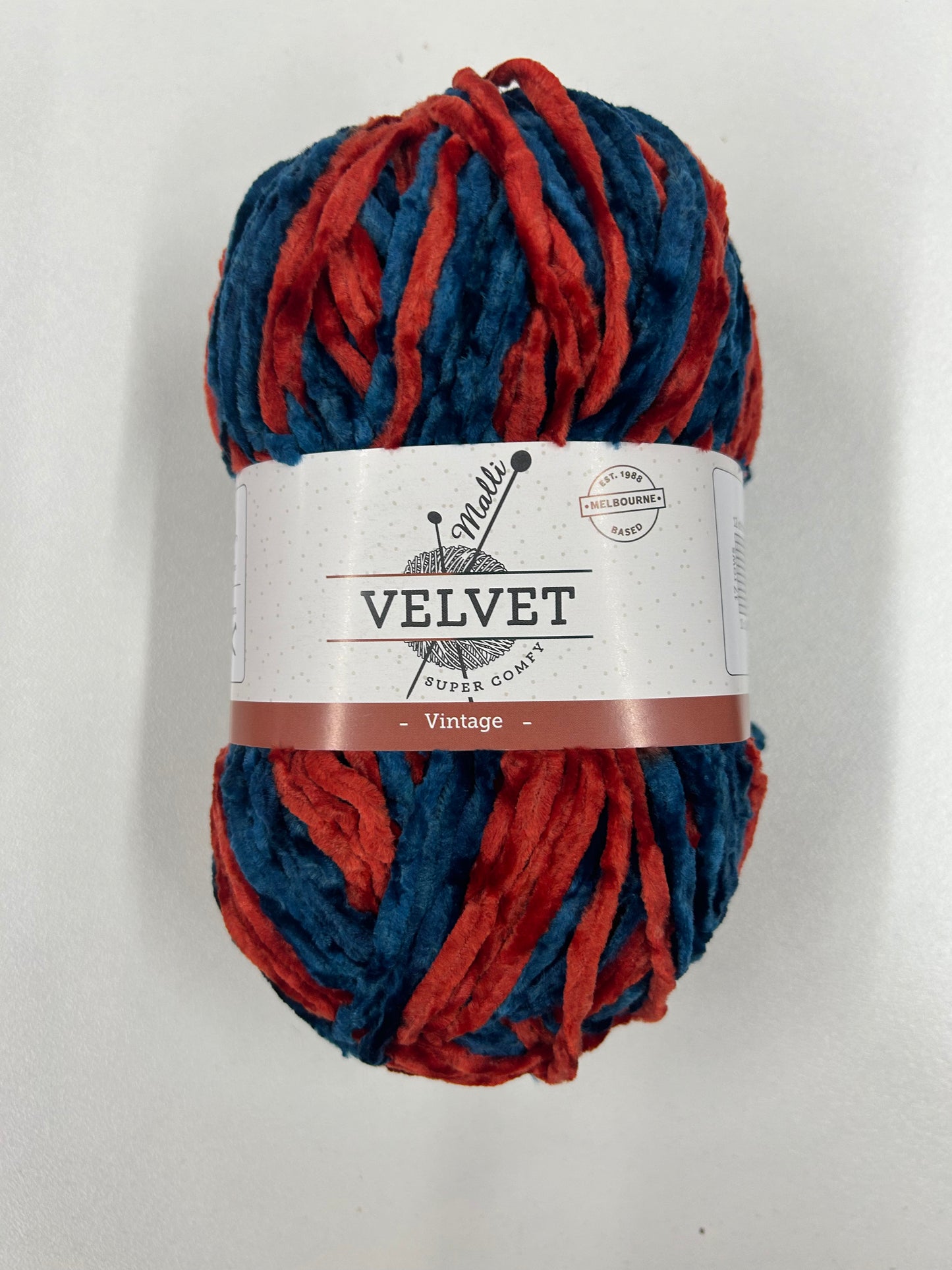 Velvet Multicolour Yarn Wool