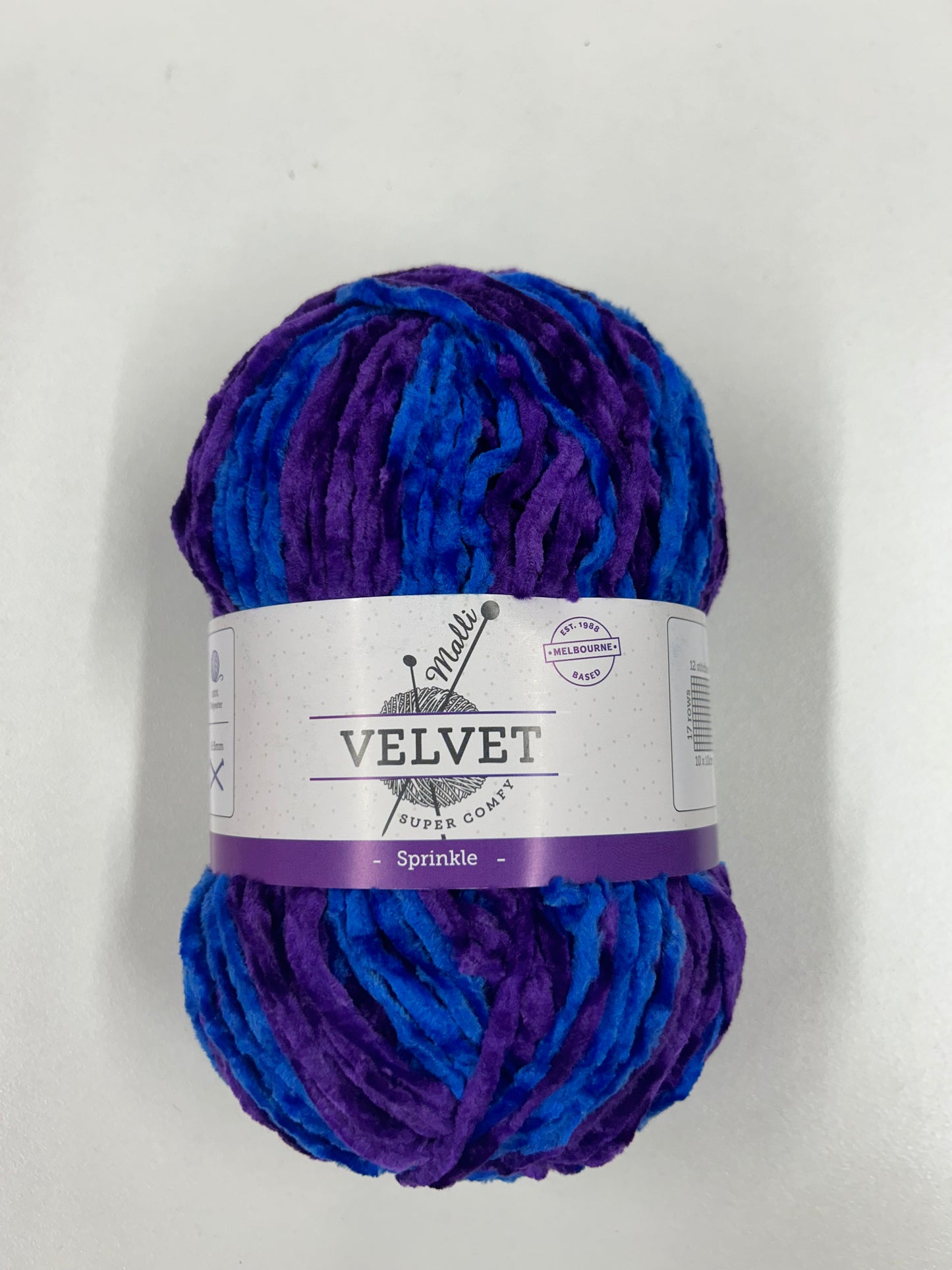 Velvet Multicolour Yarn Wool