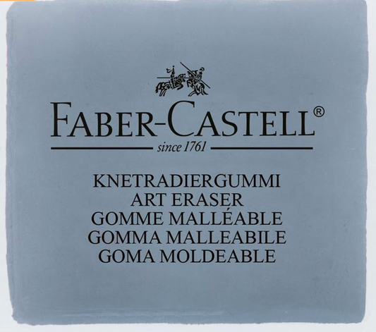 Kneadable Art Eraser, Grey in case