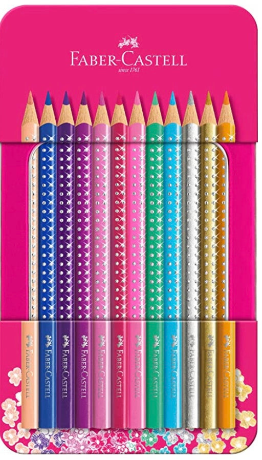 Faber-Castel Sparkle Colour Pencils,