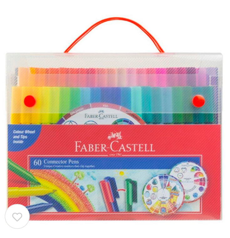 Faber Castell Fibre Tip Pens 60