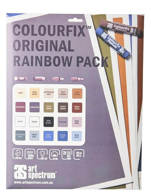 Rainbow Multipack Colourfix Paper 23x30cm