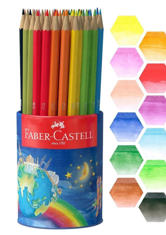 Watercolour Pencils, Assorted – Pack of 72