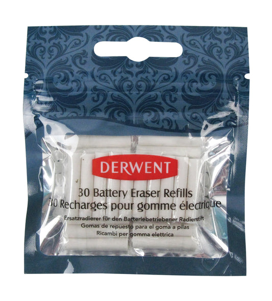 Derwent Battery Eraser Refills 30PK