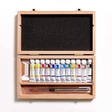 Art Spectrum Watercolour Set 12 Wooden Box