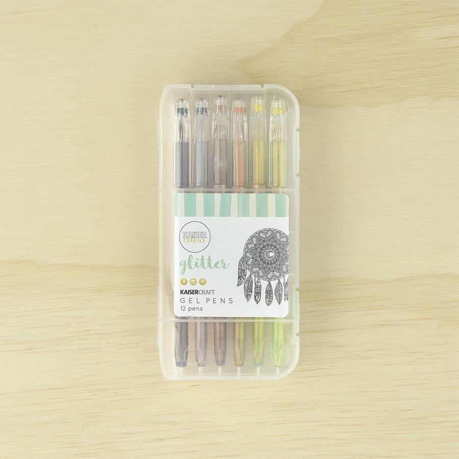 Glitter Gel Pens 12pk