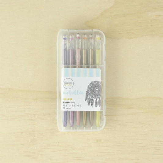 Metallic Gel Pens 12pk