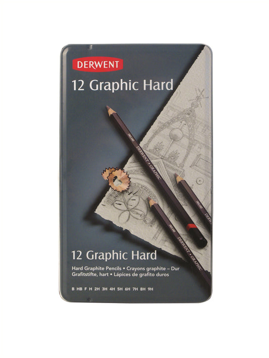 Graphic 12 B-9H Pencils 12pk