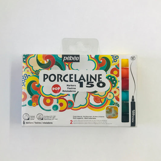 Porcelaine 150 Markers 6pk