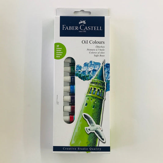 Faber-Castell Oil Colours Set 12pk