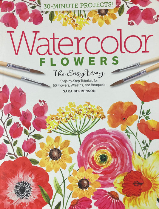 Watercolor Flowers the Easy Way