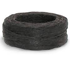 Linen Thread - heavy, Black