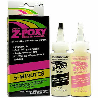 Z-Poxy 5 Minute Resin Glue