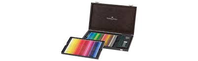 Polychromos Colour Pencils in Wooden Box