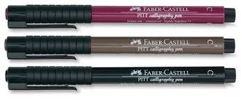 Faber Castell Pitt Artist Pen Chisel Tip