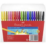 Faber Castell Fibre Tip Pens 20