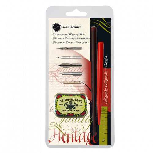 Drawing & Mapping Nibs - Calligraphy Pen Set