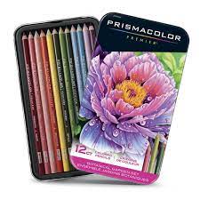 Prismacolor Premier Soft Core Colour Pencil Set of 12 Variations