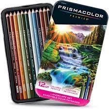 Prismacolor Premier Soft Core Colour Pencil Set of 12 Variations