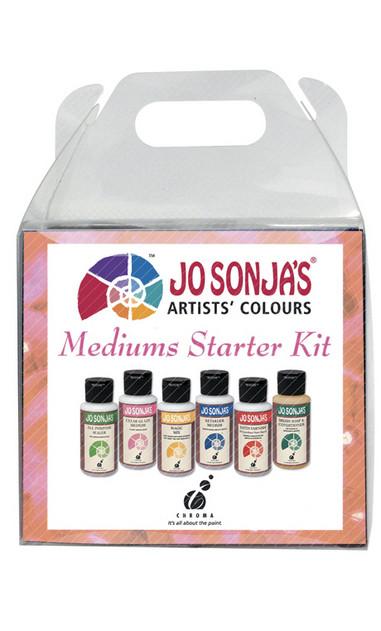 Jo Sonja Mediums Starter Kit (6x 60ml Bottles)