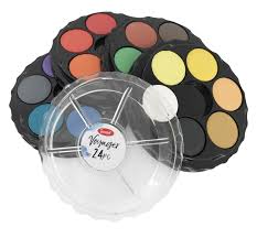 Watercolour Disk 24 Set